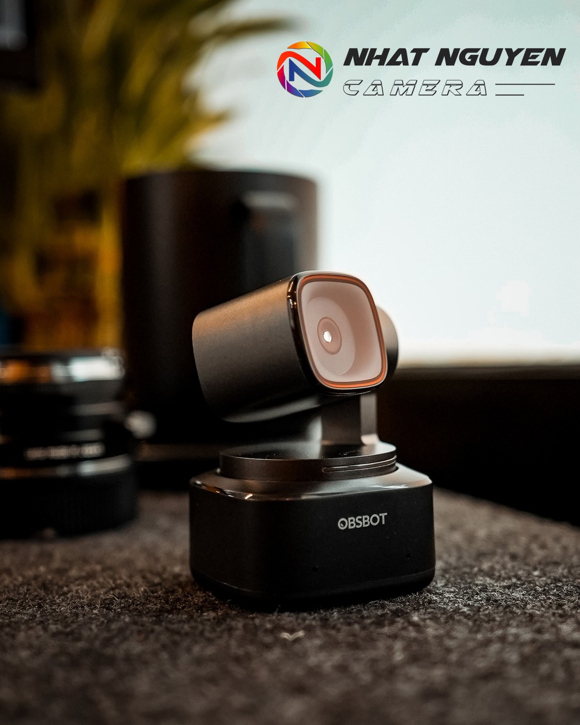 OBSBOT Tiny 2 AI-Powered PTZ 4K Webcam