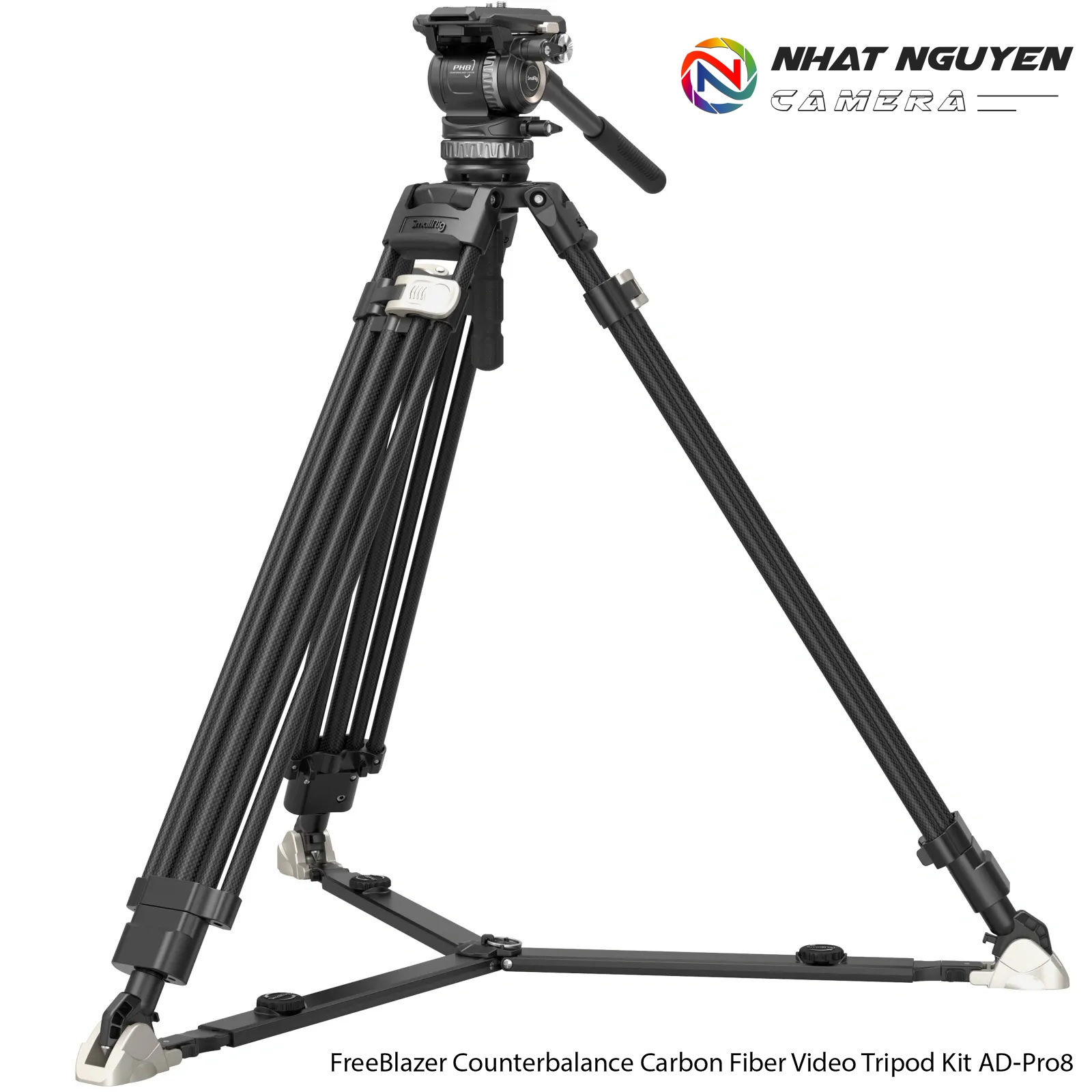 FreeBlazer Counterbalance Carbon Fiber Video Tripod Kit AD-Pro8 - Tripod SmallRig 4465