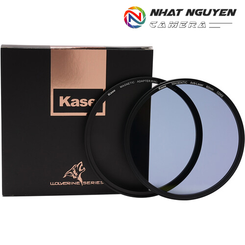 Kase Wolverine Magnetic 82mm Anti-Laser Protective Filter with Adapter Ring