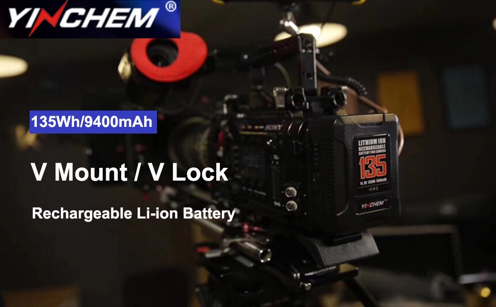 Pin Vmount YINCHEM 135WH - Pin V-mount Yinchem loại 135W