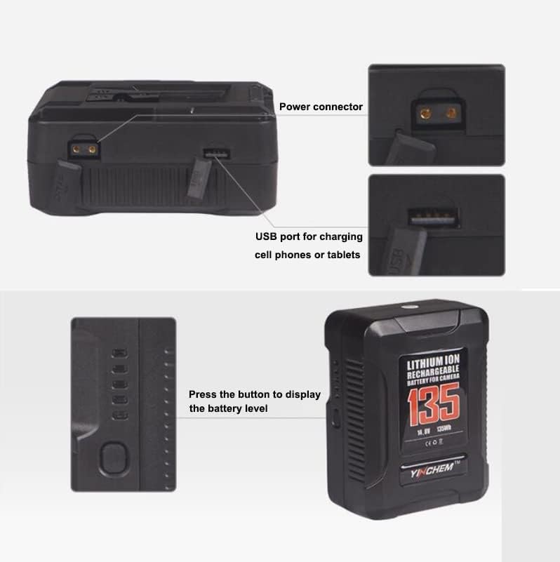Pin Vmount YINCHEM 135WH - Pin V-mount Yinchem loại 135W
