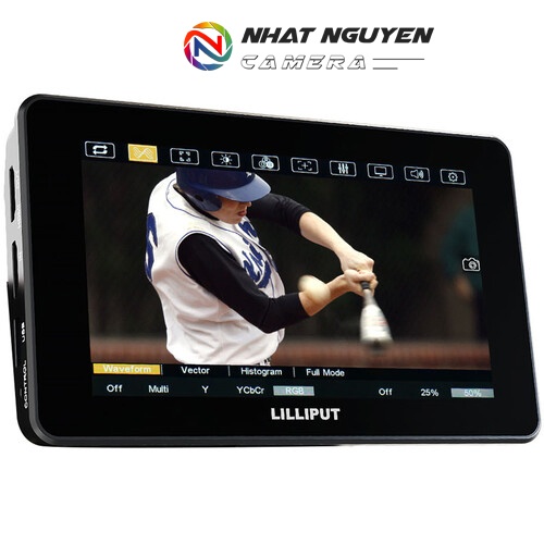 Lilliput HT5S - 5.5" Ultrahigh 2000 cd/m² Brightness Touchscreen On-Camera Monitor