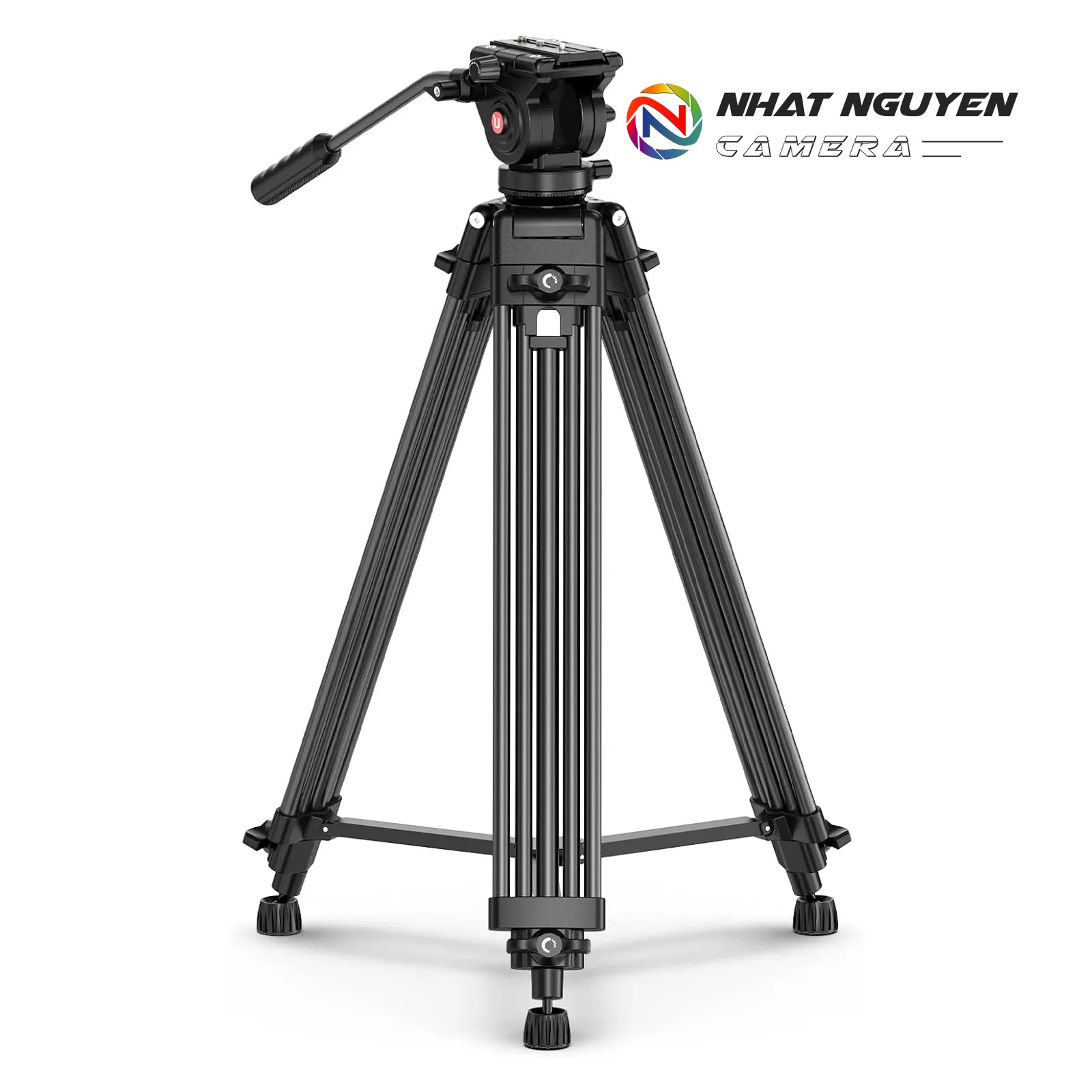 Ulanzi MT-81 Heavy-Duty Video Tripod with Fluid Head T080GBB1