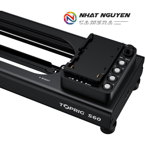 Accsoon TopRig S60 Motorized Camera Slider (16.7" ~42.5cm) - Thanh trược có động cơ TopRig S60