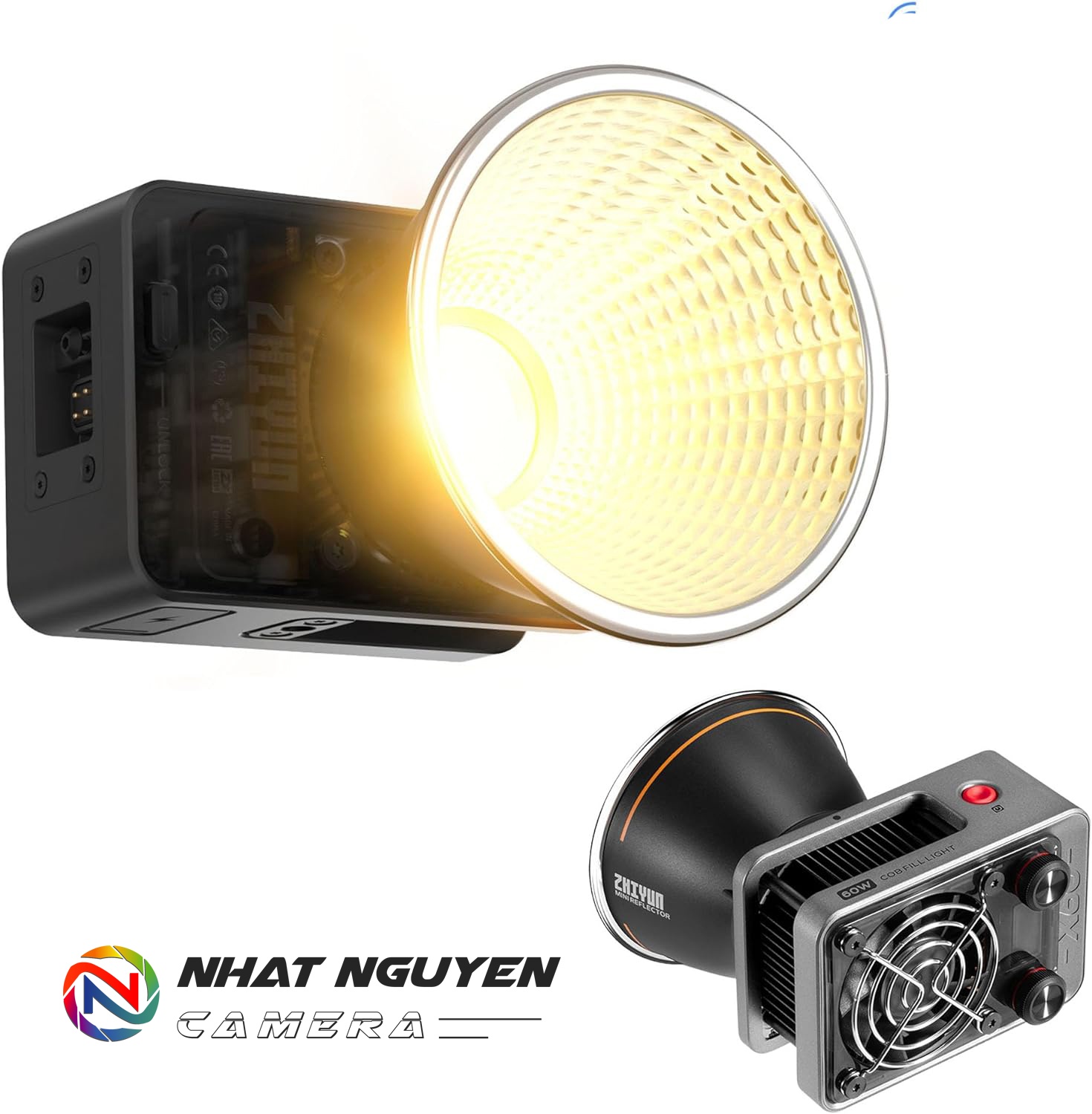 MOLUS X60 - Đèn Zhiyun Molus X60 Bi-Color LED- Bản đơn