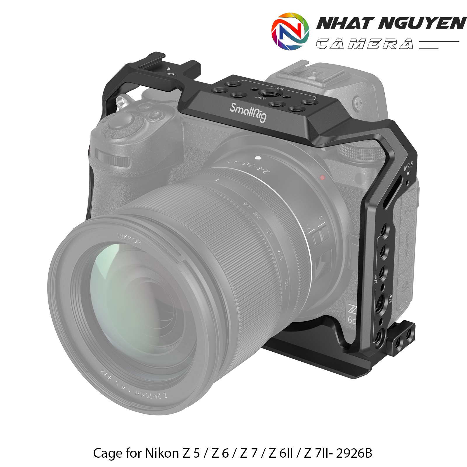 Khung SmallRig Cage cho máy Nikon Z5 / Z6 / Z7 / Z6II / Z7II - 2926B