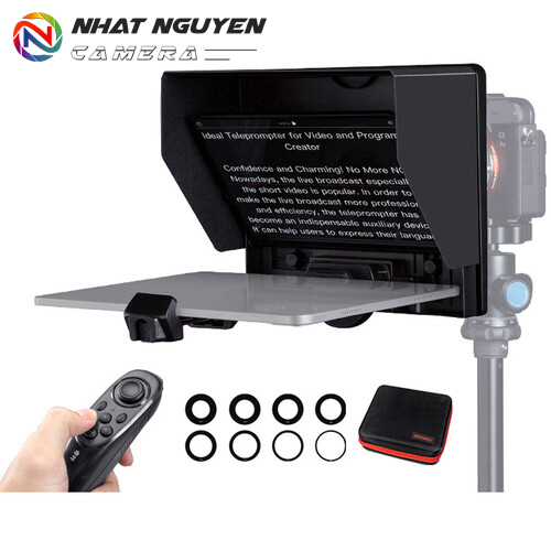 Máy nhắc chữ FeelWorld TP10 Teleprompter dùng cho điện thoại /Tablet/DSLR (10 inches))