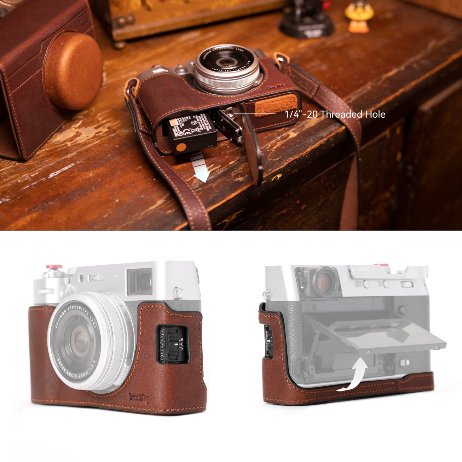 Bộ case da SmallRig cho Fujifilm X100VI - 4558