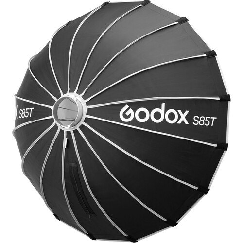 Softbox Dù Godox S85T 85cm Thao Tác Nhanh - Kèm Tổ Ong