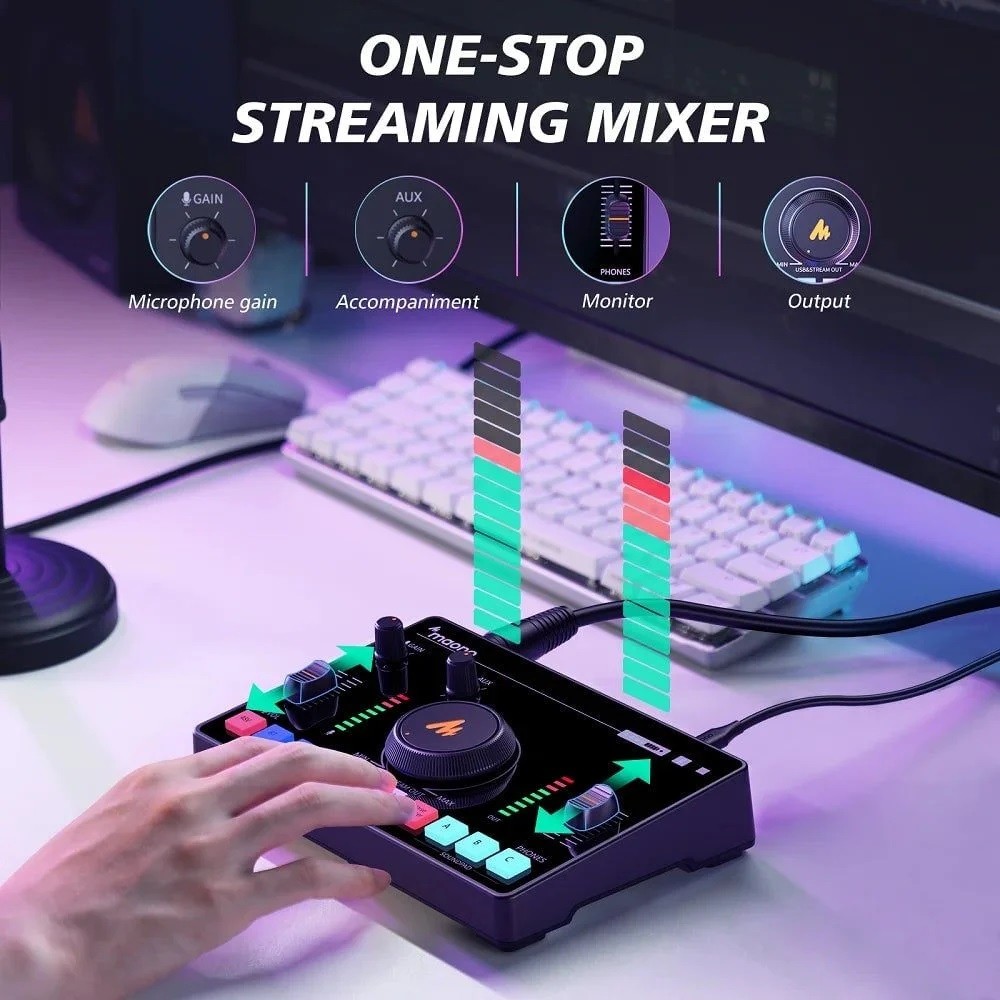 Maonocaster AMC2 NEO (Black) - Bộ Trộn Âm Thanh LiveStream