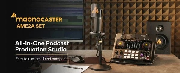 Maonocaster AME2 Audio Interface & Podcast / Thiết bị giao diện âm thanh & Podcast