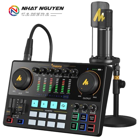 Maonocaster AME2A Audio Interface & Podcast / Thiết bị giao diện âm thanh & Podcast