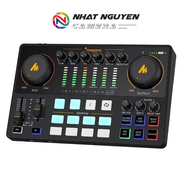 Maonocaster AME2A Audio Interface & Podcast / Thiết bị giao diện âm thanh & Podcast