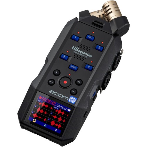 Zoom H6essential 6-Track 32-Bit Float Portable Audio Recorder - Máy Ghi Âm Zoom H6 essential