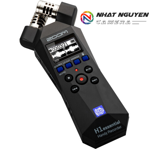 ZOOM H1E Máy Ghi Âm - Zoom H1essential 2-Track 32-Bit Float Portable Audio Recorder