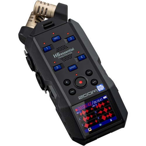 Zoom H6essential 6-Track 32-Bit Float Portable Audio Recorder - Máy Ghi Âm Zoom H6 essential