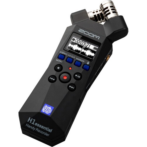 ZOOM H1E Máy Ghi Âm - Zoom H1essential 2-Track 32-Bit Float Portable Audio Recorder