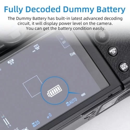 Pin ảo Dummy KingMa BP-W126 và Adapter