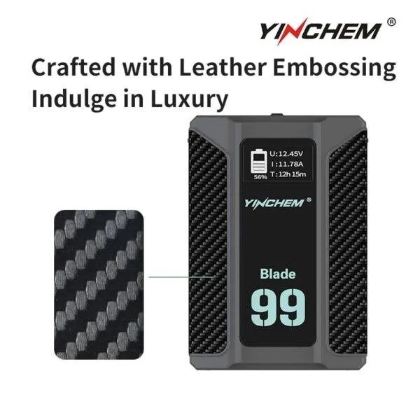 YINCHEM Blade 99S 99WH V MOUNT/V LOCK LI-ION BATTERY USB-C