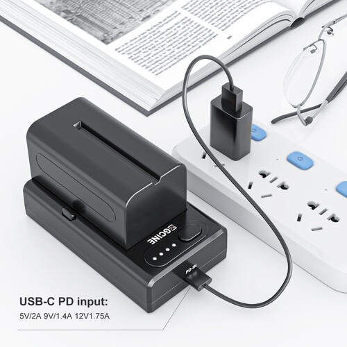 ZGCINE NPF 01 Battery Adapter and Charger
