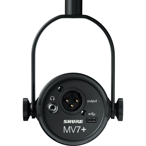 Micro Shure MV7+ + Kit kèm chân đế - Podcast XLR/USB Microphone - Chính hãng
