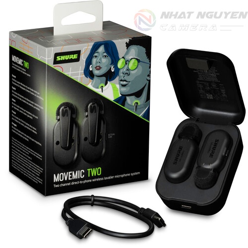 Bộ micro không dây Shure Move Mic 2 Tx (NEW) - Bảo hành chính hãng
