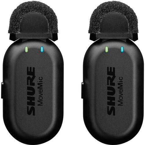 Bộ micro không dây Shure Move Mic (Rx, 2Tx, Charging case) (NEW) - Bảo hành chính hãng
