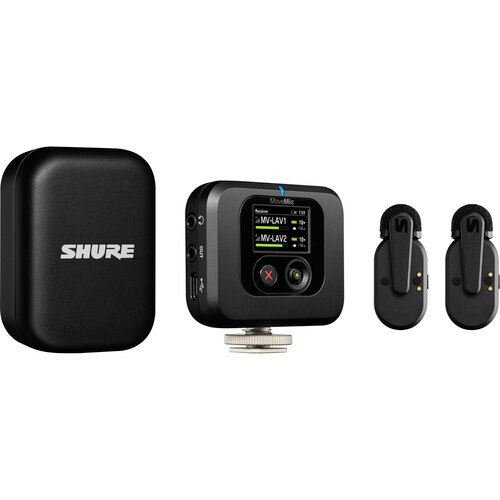 Bộ micro không dây Shure Move Mic (Rx, 2Tx, Charging case) (NEW) - Bảo hành chính hãng