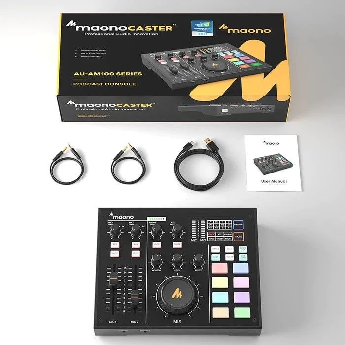 Maonocaster AM100 Audio Interface & Podcast Equipment / Giao diện âm thanh & Thiết bị Podcast