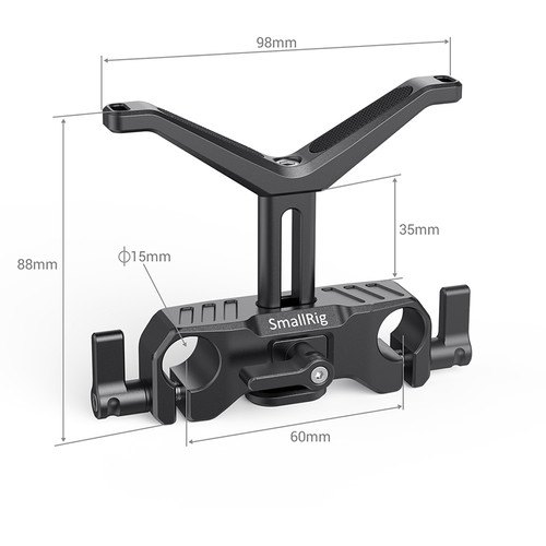 Đế đỡ lens Smallrig 2680 - SmallRig 15mm LWS Universal Lens Support BSL2680