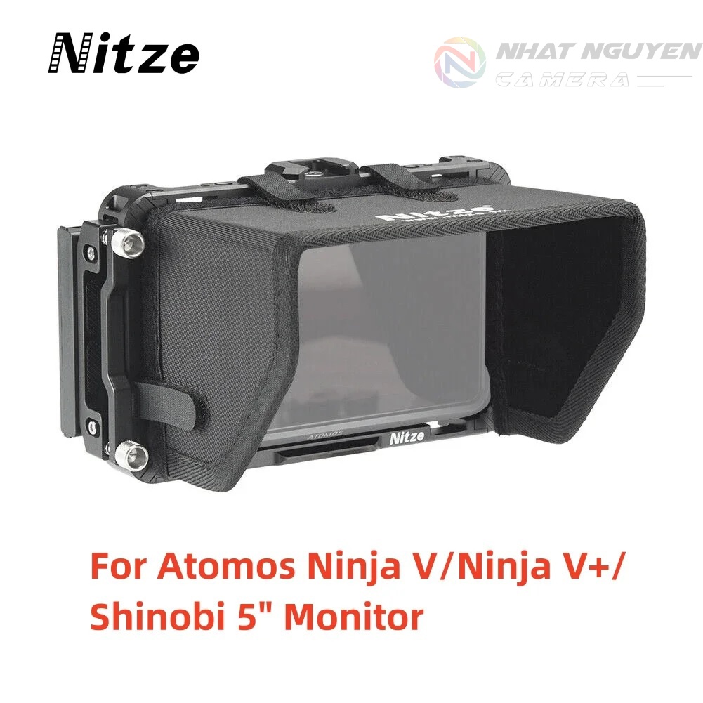 Khung và tấm che nắng cho monitor Ninja V/ V+/Shinobi - Nitze JTA02B