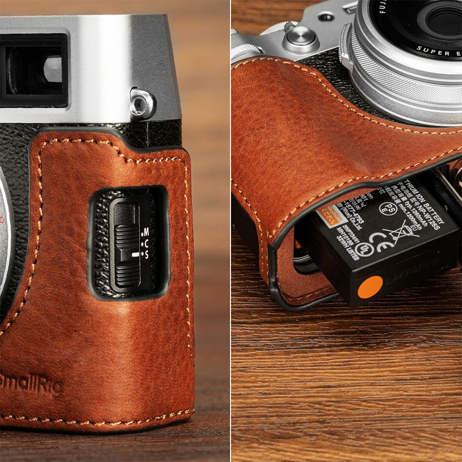 Bao da SmallRig cho máy ảnh FUJIFILM X100VI - màu Brown - 4699