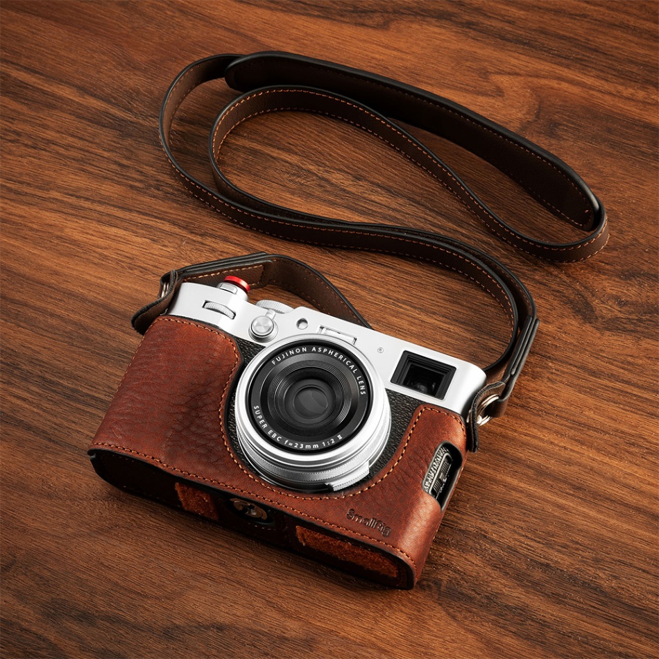 Bao da SmallRig cho máy ảnh FUJIFILM X100VI - màu Brown - 4699