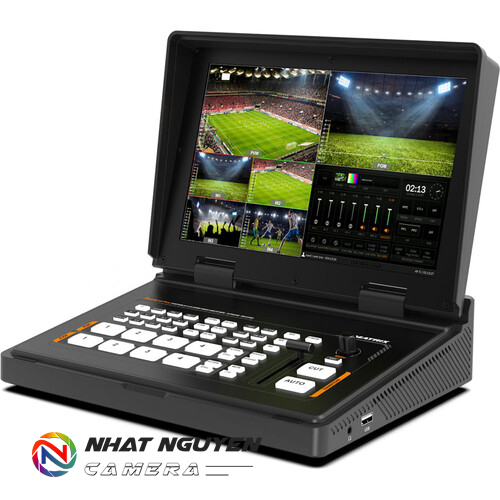 AVMATRIX Shark H4 PLUS 4-Channel HDMI Video Switcher with 10.1" IPS Display