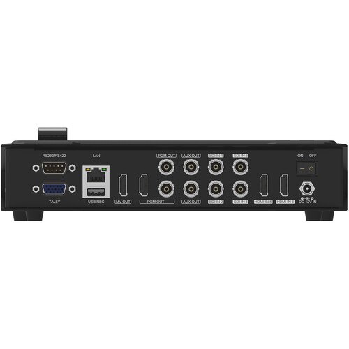 AVMATRIX Shark S4 PLUS 4-Channel SDI/HDMI Video Switcher with 10.1" IPS Display