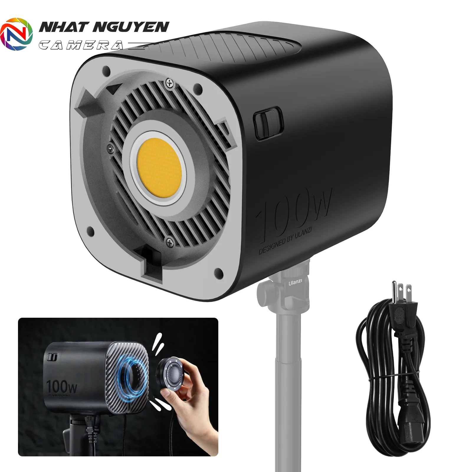 Ulanzi LT026 100W COB Video Light - Đèn Led nhỏ gọn Ulanzi LT026