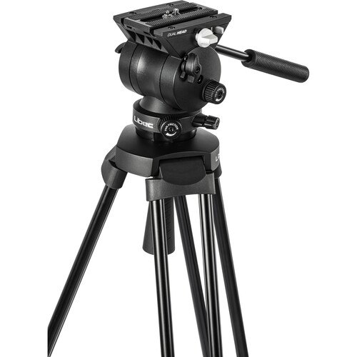 Chân máy quay Libec TH-V Tripod System with Dual-Head Base & Case