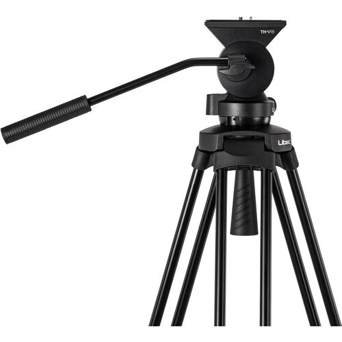 Chân máy quay Libec TH-V Tripod System with Dual-Head Base & Case