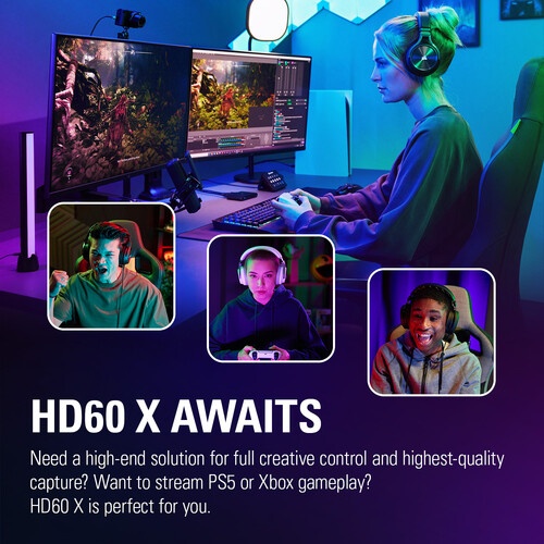 Elgato HD60X - Thiết bị chuyển đổi hình ảnh Elgato HD60 X Game Capture Card 10GBE9901