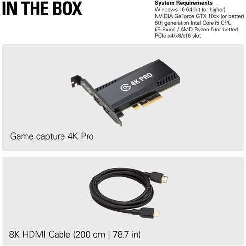 Elgato Game Capture 4K Pro - Chính hãng