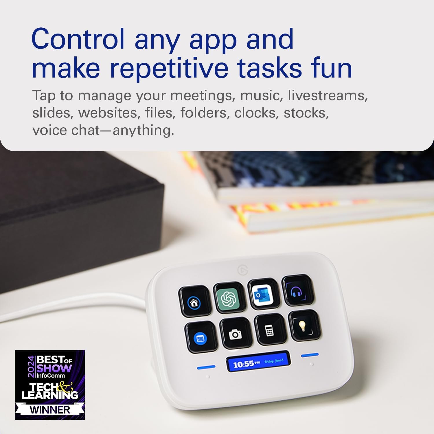 Thiết bị Stream Elgato Stream Deck Neo - chính hãng