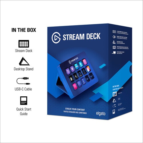 Thiết bị Stream Elgato Stream Deck MK2 (Màu Đen)