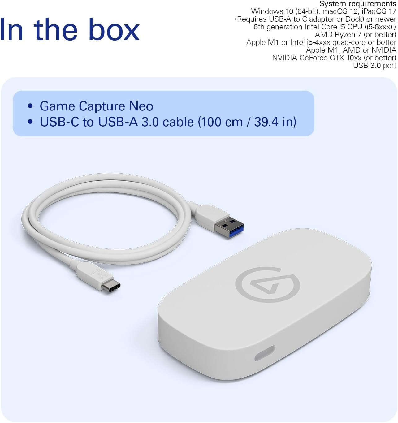 Thiết bị Stream Elgato Game Capture Neo 10GBI9901 - Chính hãng