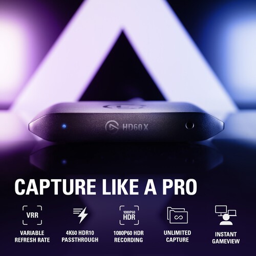 Elgato HD60X - Thiết bị chuyển đổi hình ảnh Elgato HD60 X Game Capture Card 10GBE9901