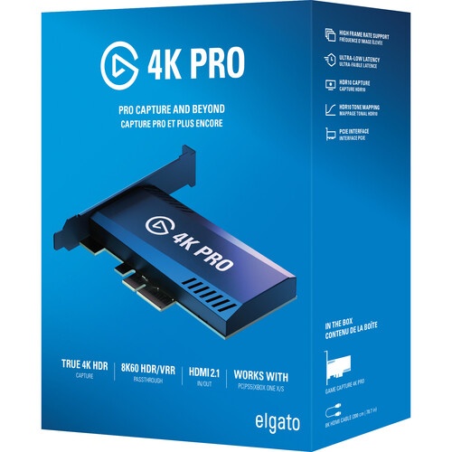 Elgato Game Capture 4K Pro - Chính hãng