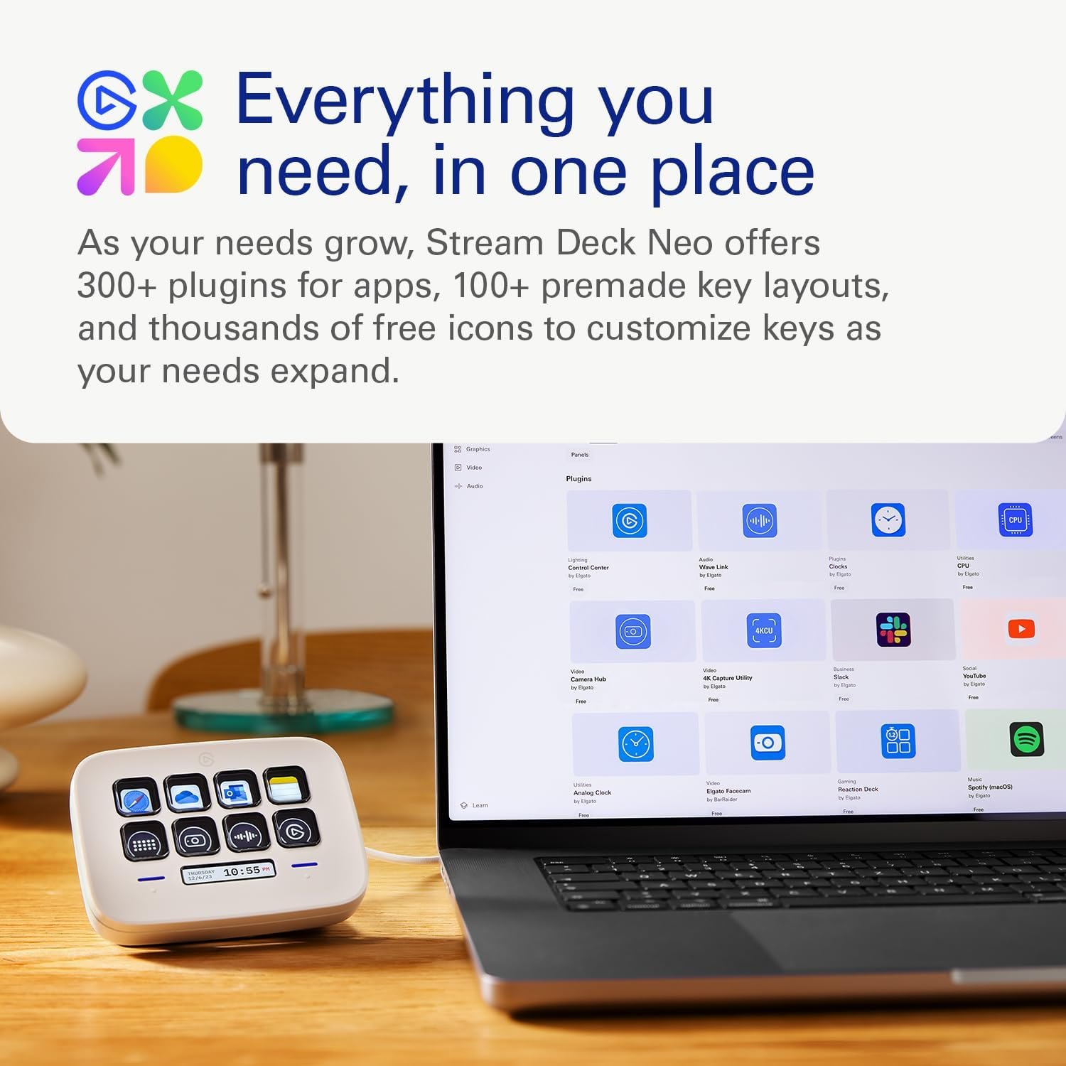 Thiết bị Stream Elgato Stream Deck Neo - chính hãng