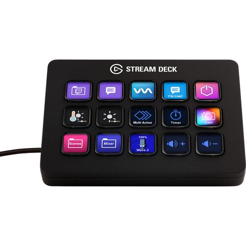 Thiết bị Stream Elgato Stream Deck MK2 (Màu Đen)