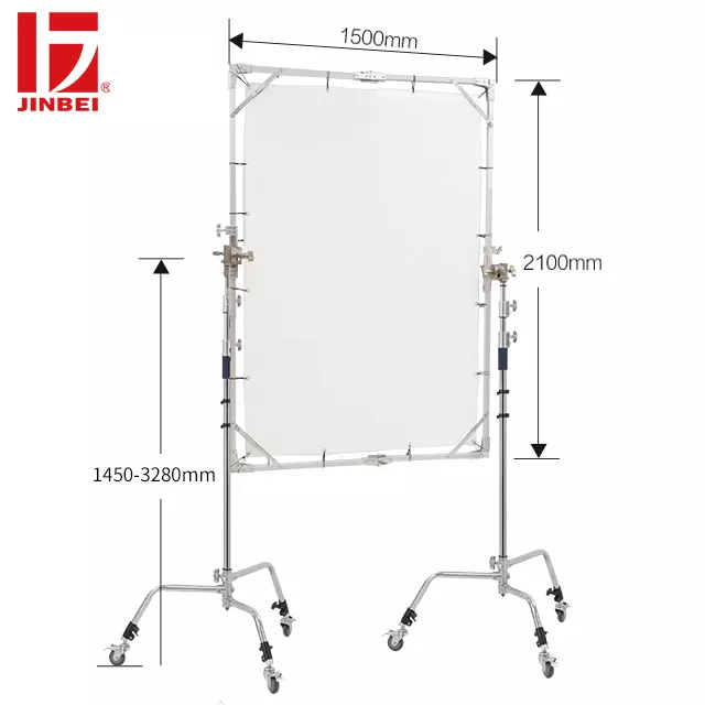 Bộ khung tản sáng Jinbei 150x210 cm ( chưa bao gồm chân )