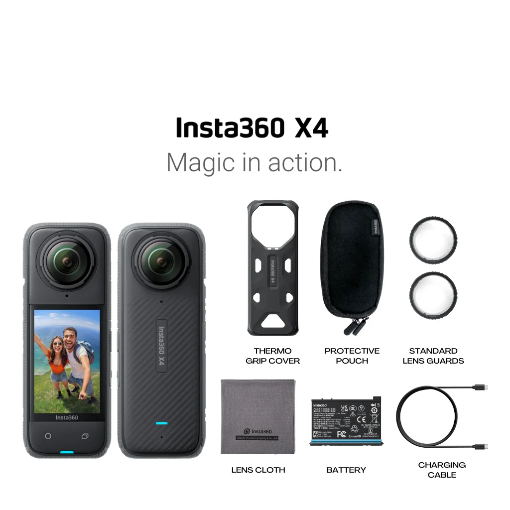 Insta360 X4 360° 8K Camera  - Bảo hành 12 tháng