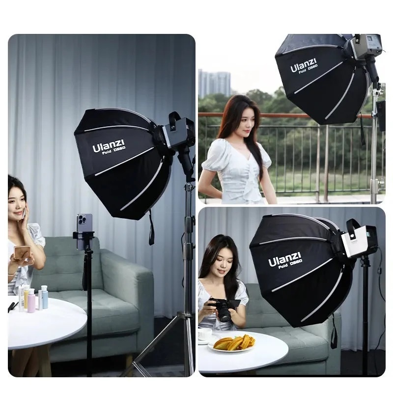 Softbox Ulanzi 40cm Octagonal with Mini Bowens Mount (DS40)